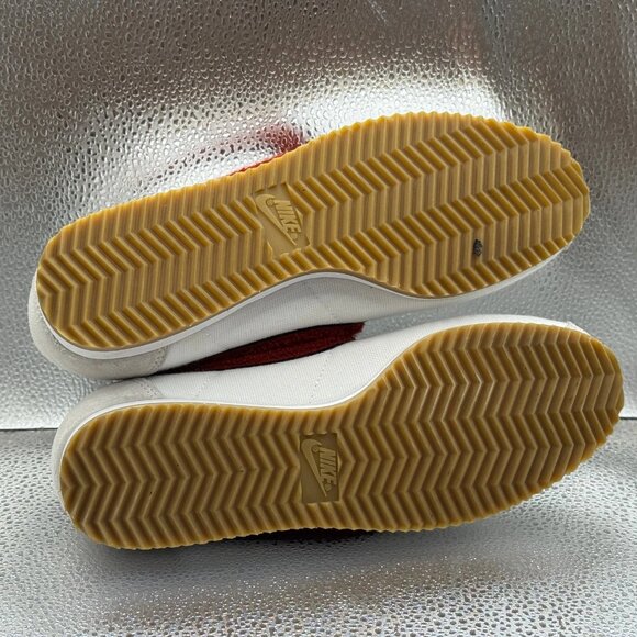 Size 6.5 Nike Classic Cortez Womens Chenille Swoosh Red Crush Sneaker 905614-103 - Picture 11 of 12